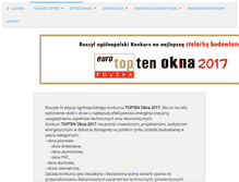 Tablet Screenshot of e-stolarka.pl